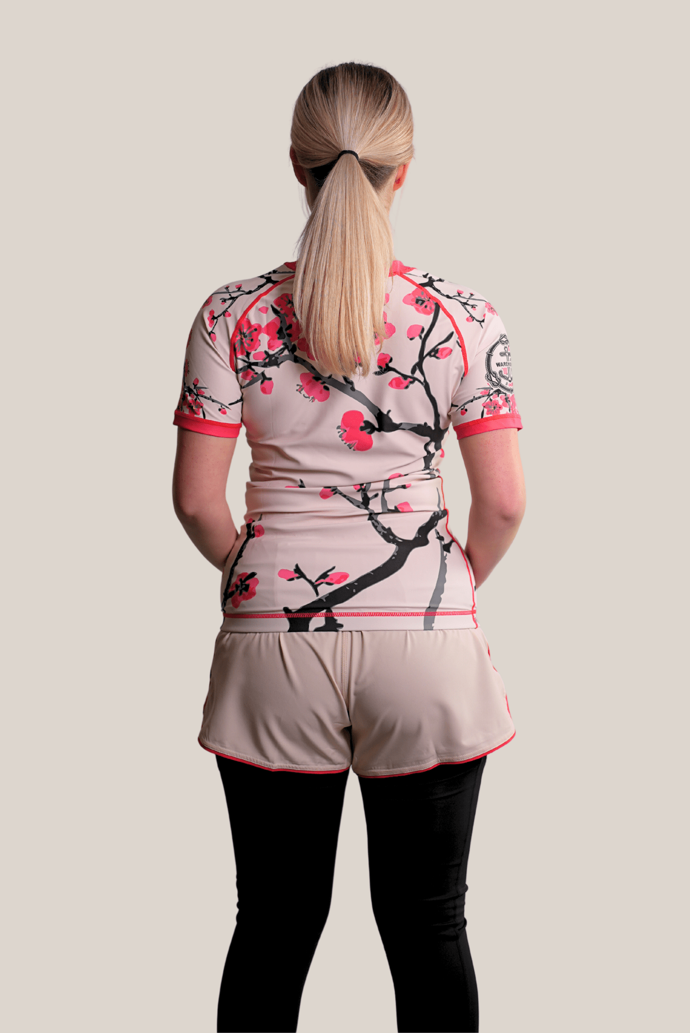 Cherry Blossom Rash Guard - Women