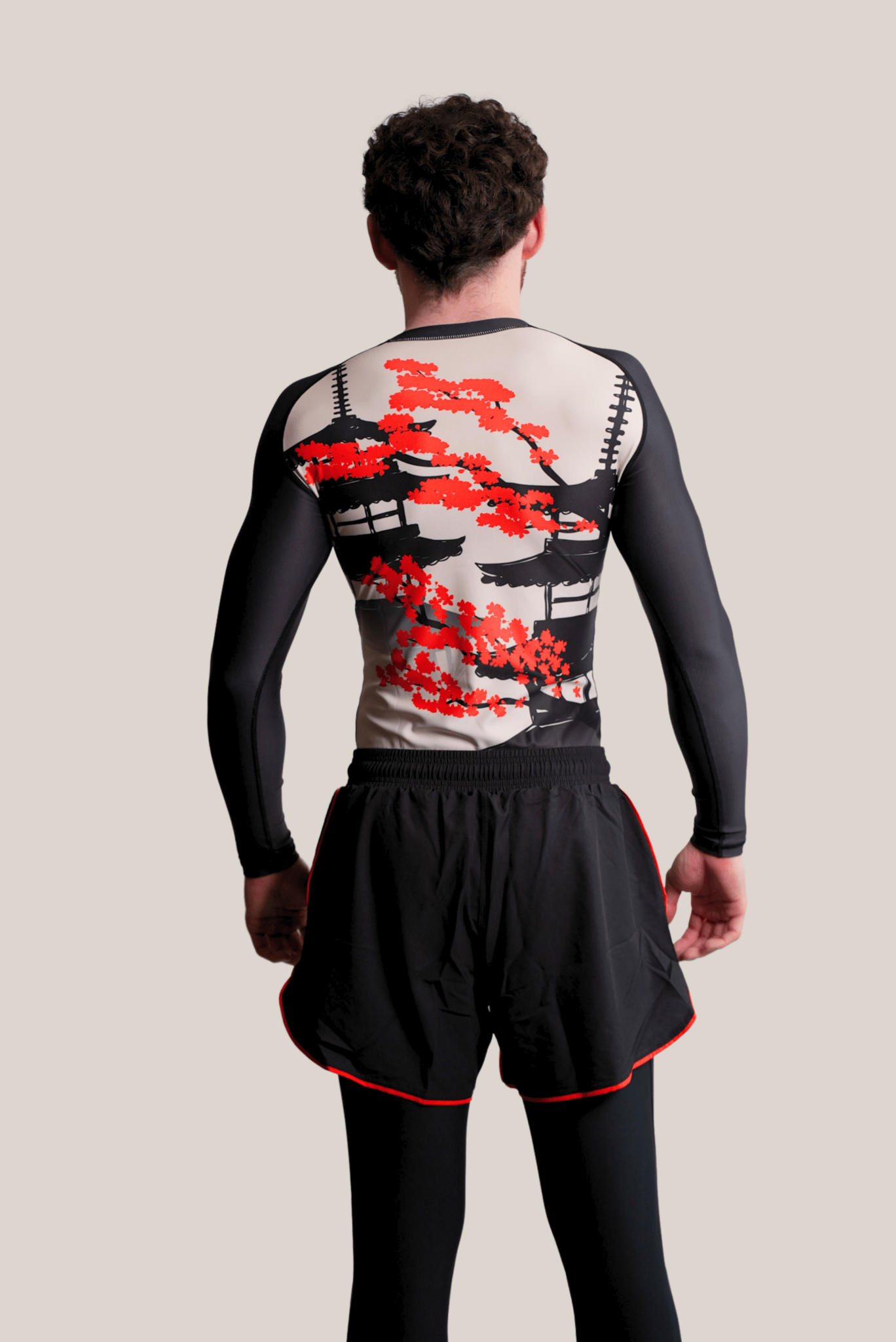 Temple Rash Guard - Men (Long Sleeve)