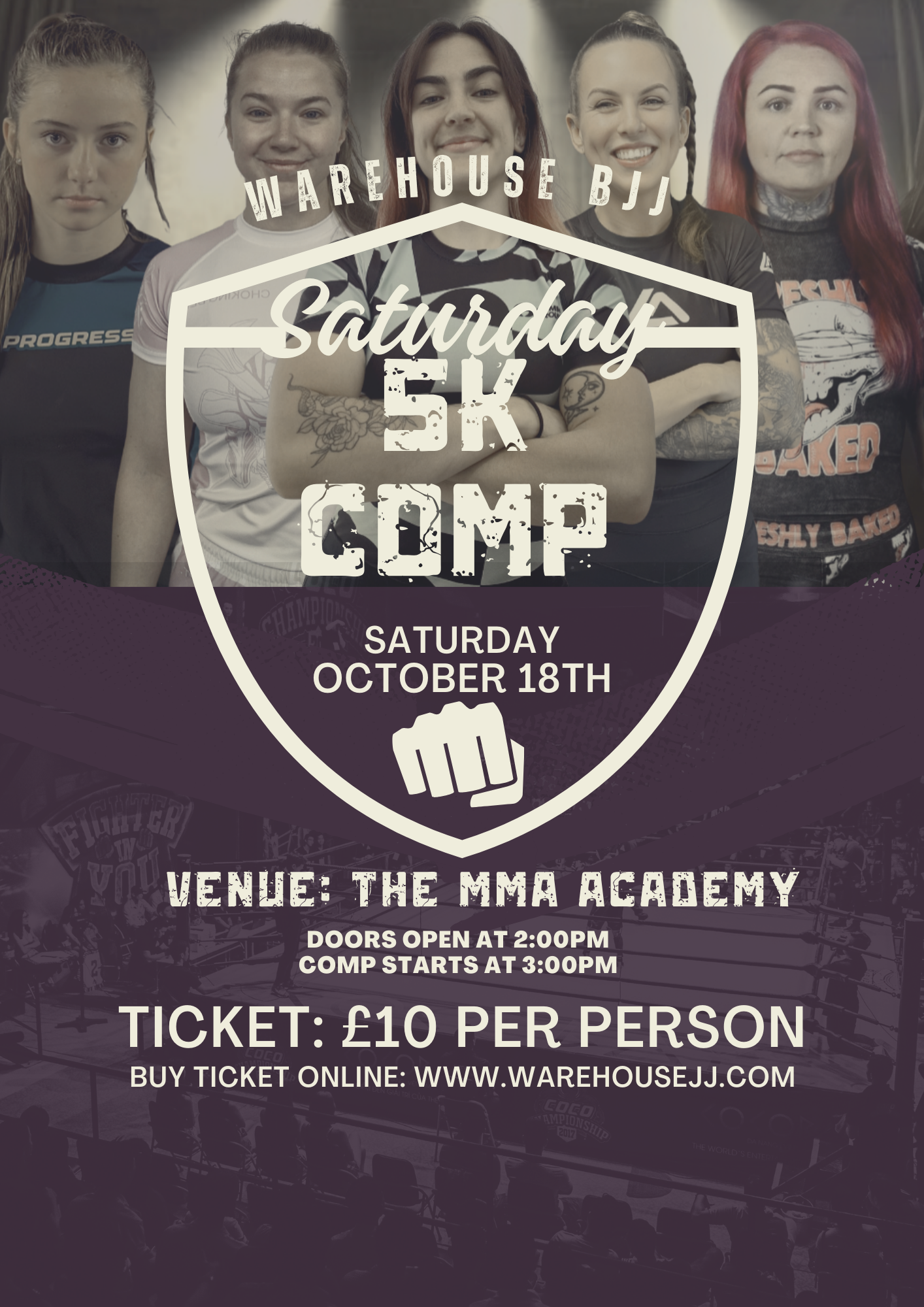 Women’s £5,250 Competition Tickets (Spectator)