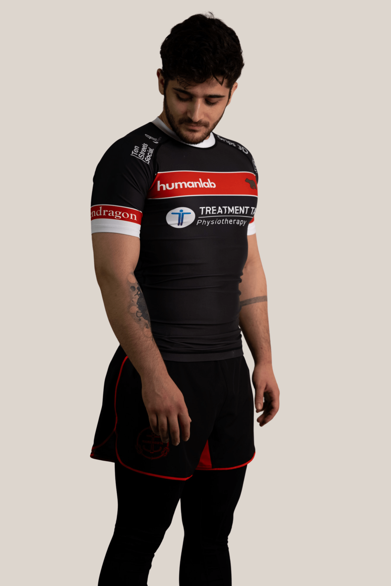 Men's Sponsored Rash Guard