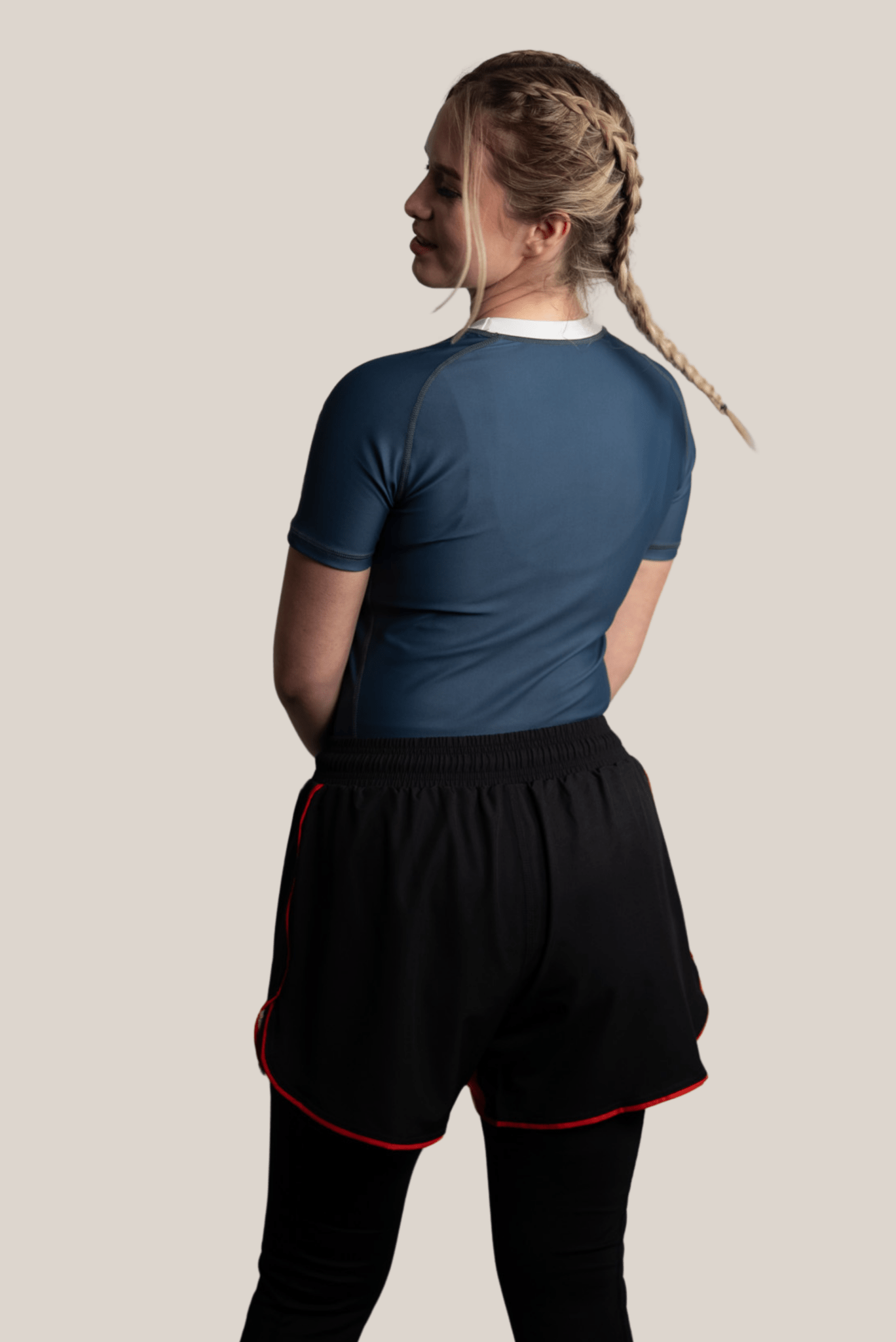 Navy Rash Guard - Womens