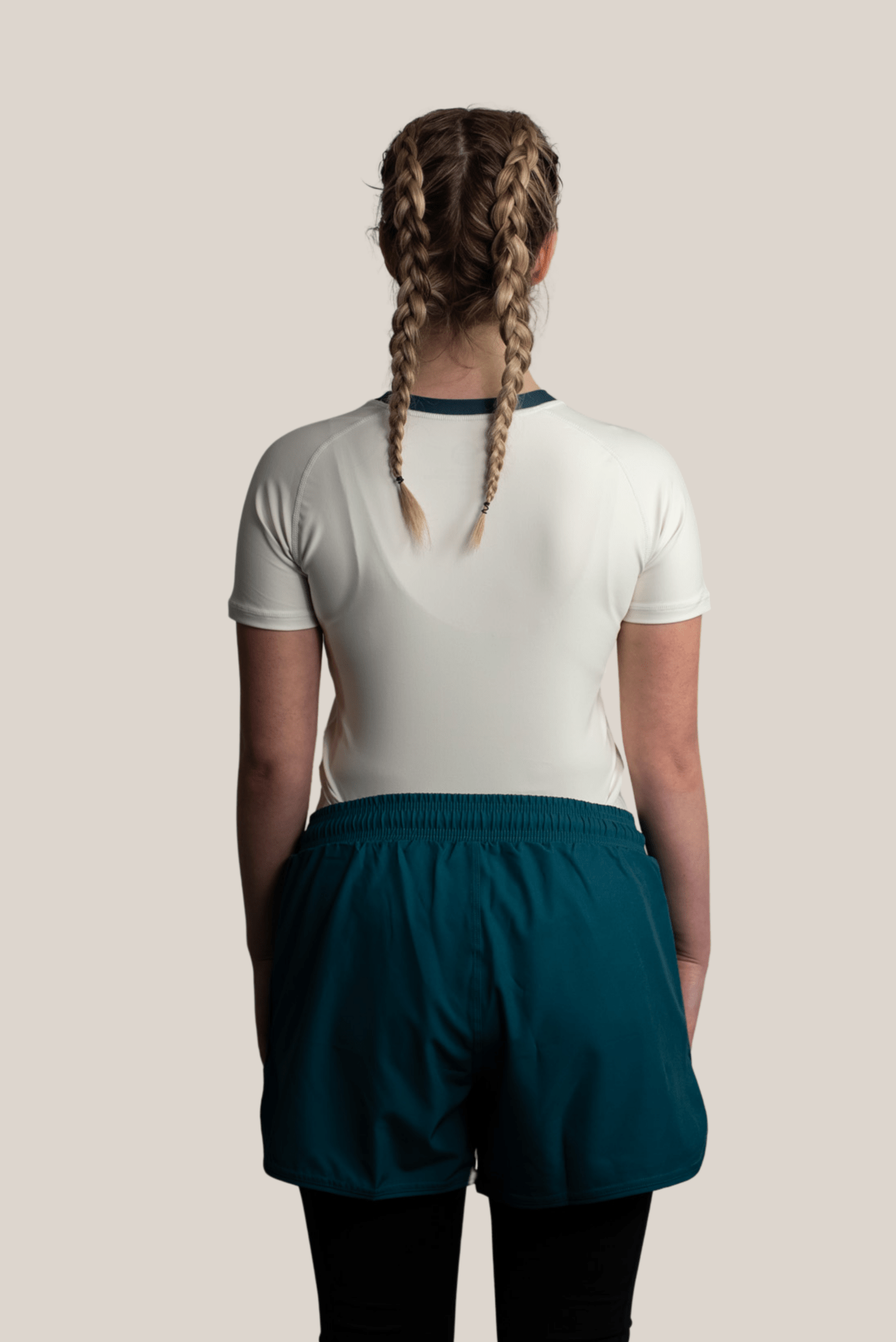 Cream Rash Guard - Womens