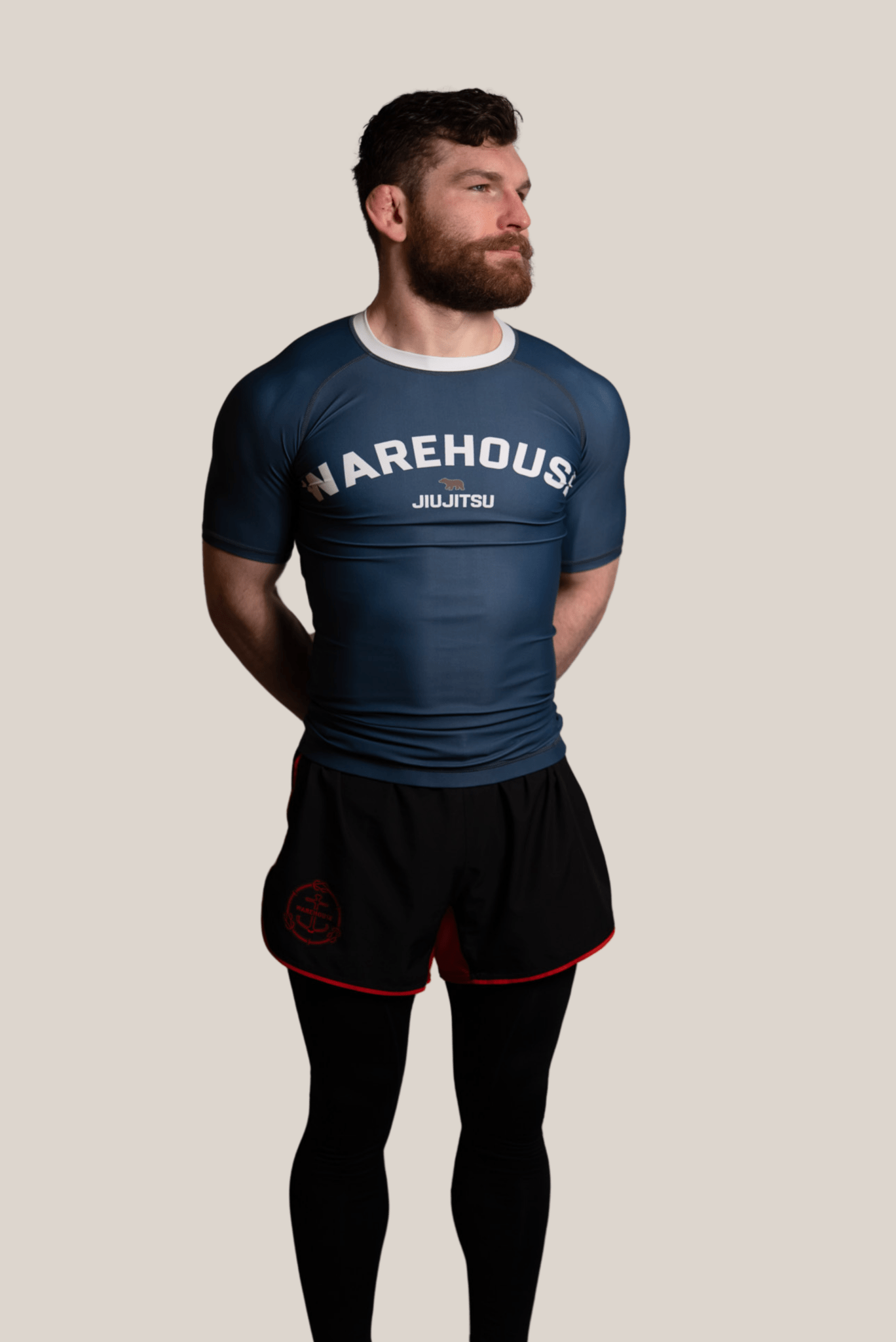 Navy Rash Guard - Mens