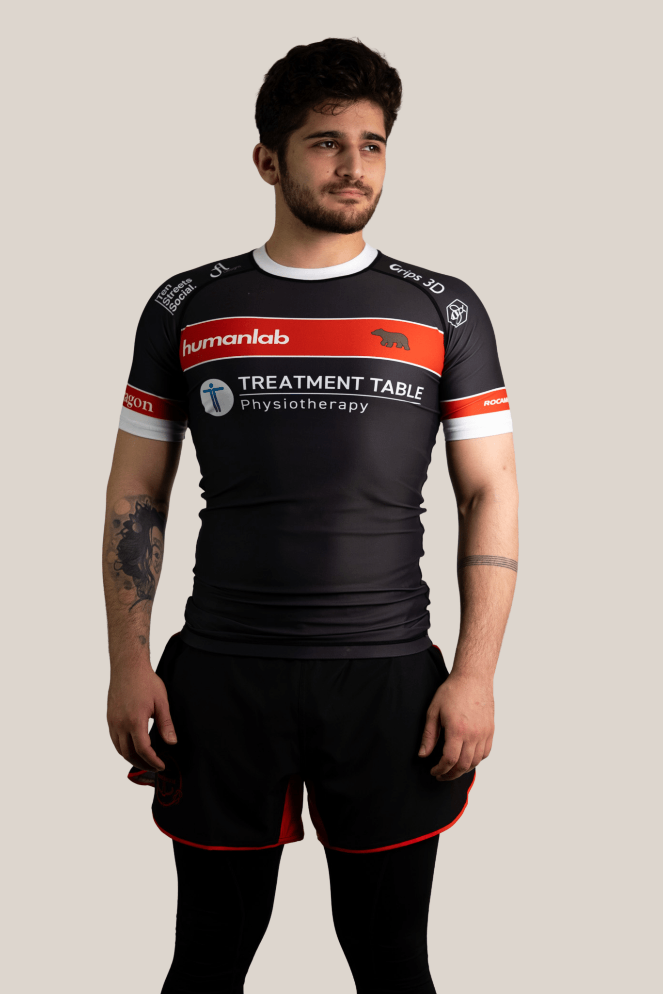 Men's Sponsored Rash Guard
