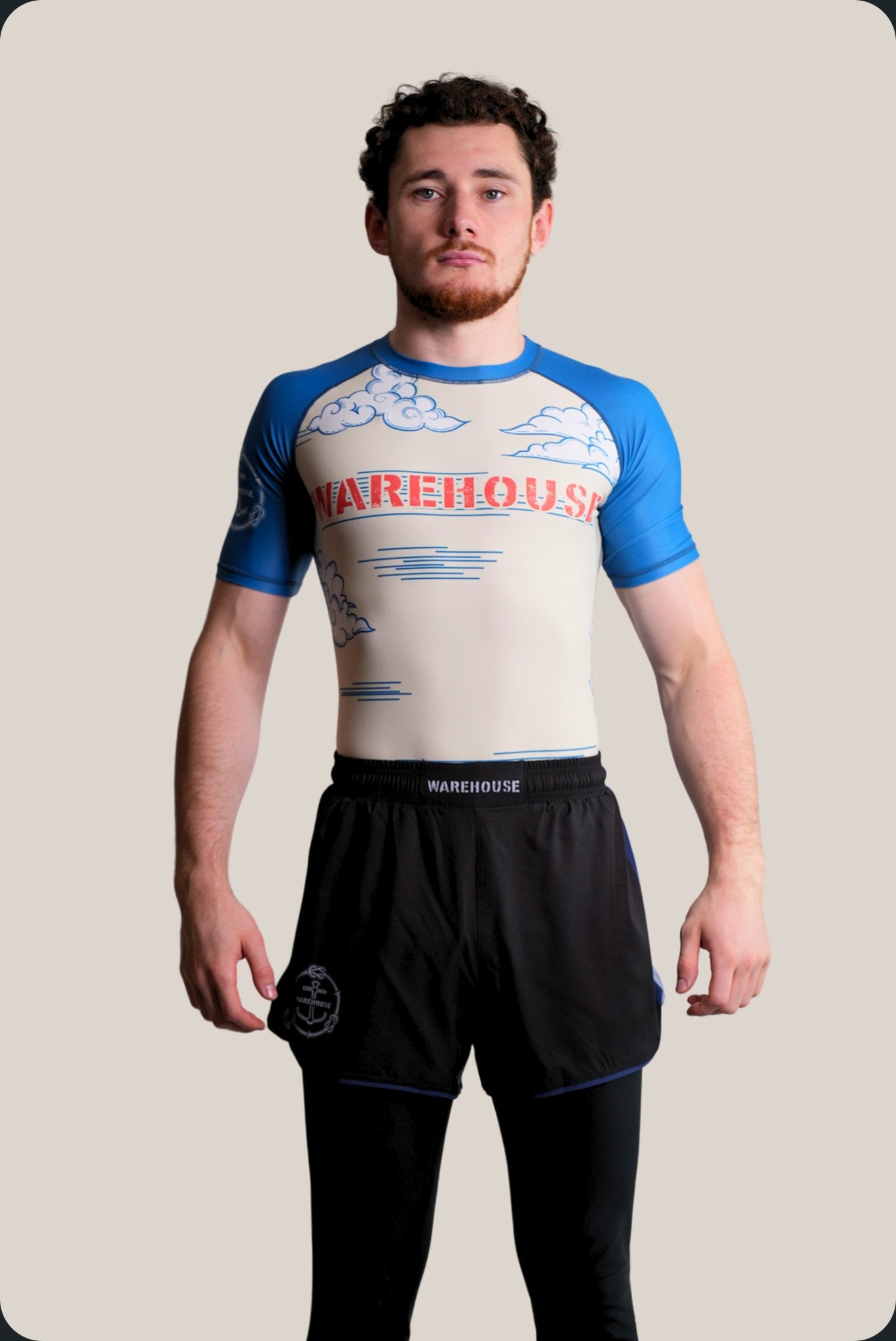 The Great Wave Men's Rash Guard