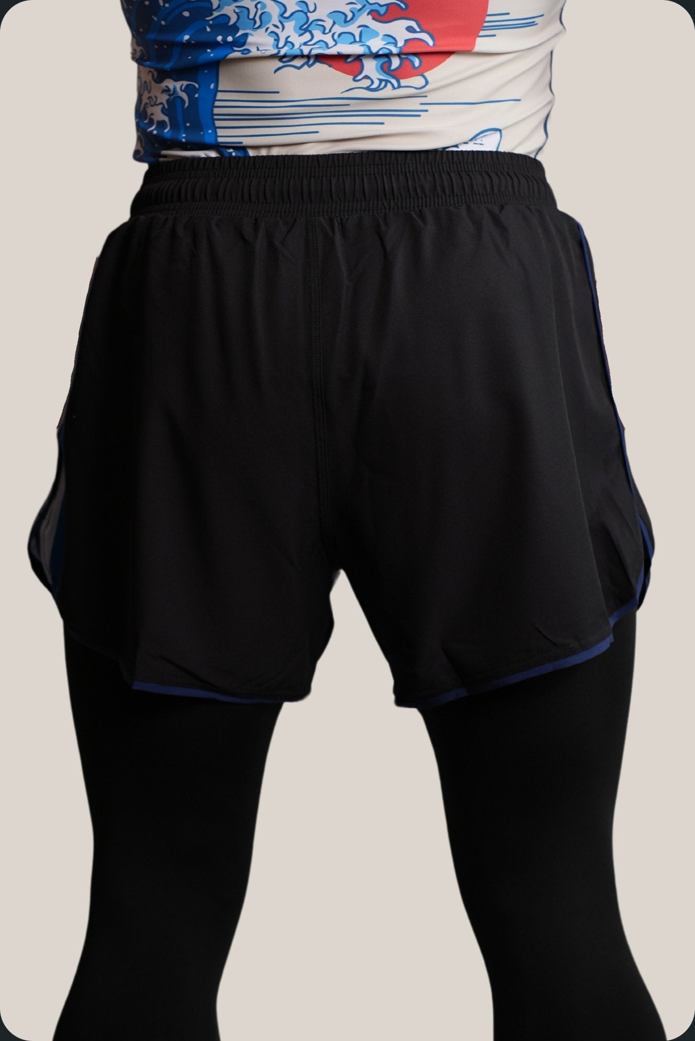 Black and Blue No-Gi Shorts