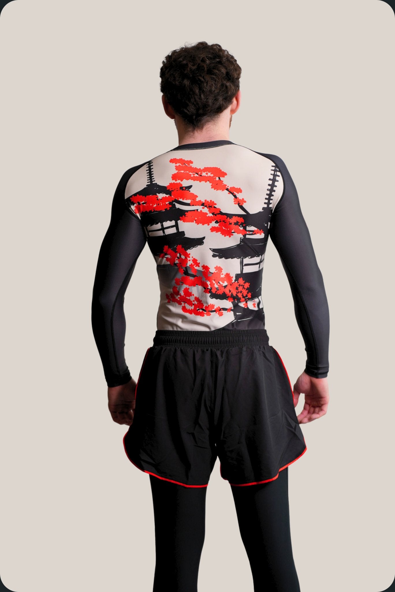 Temple Rash Guard - Men (Long Sleeve)