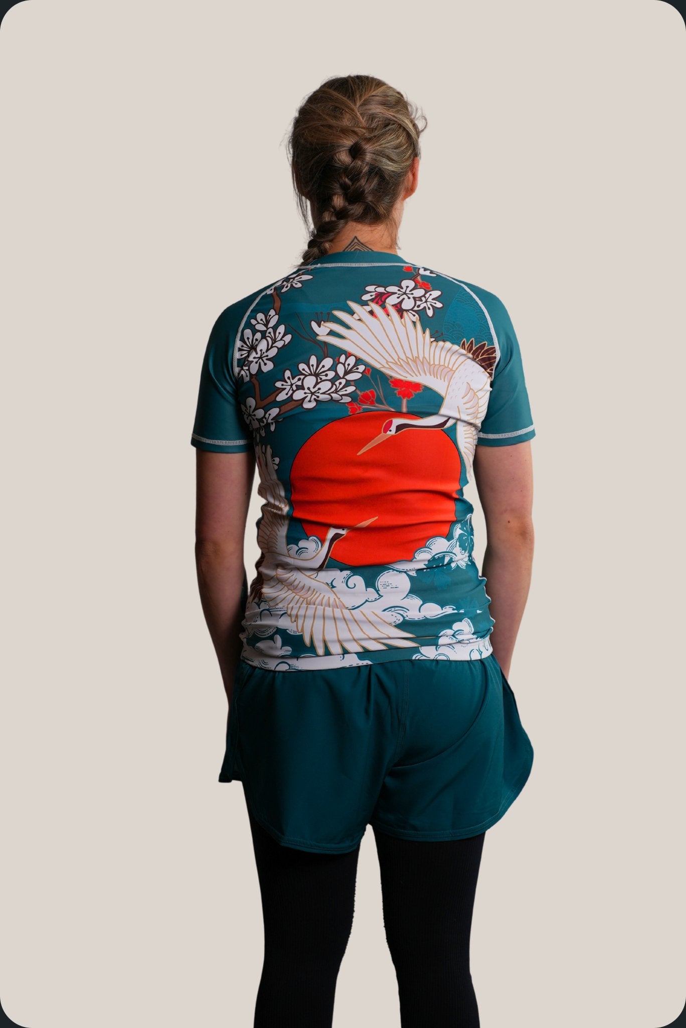 Crane Rash Guard - Womens (Short Sleeve)