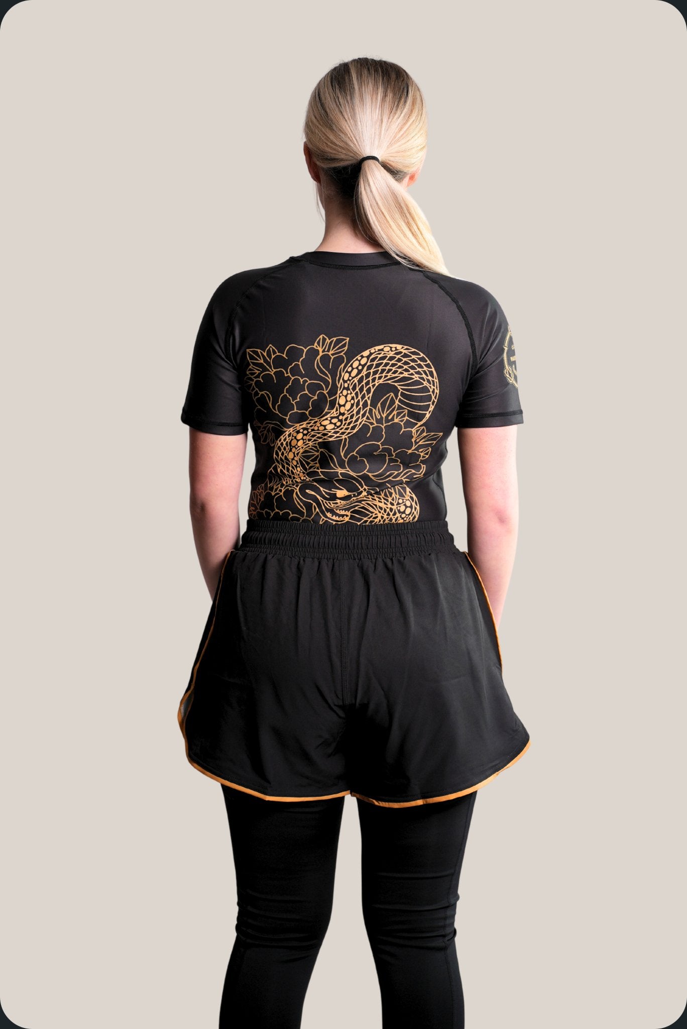 Japanese Snake Women's Rash Guard