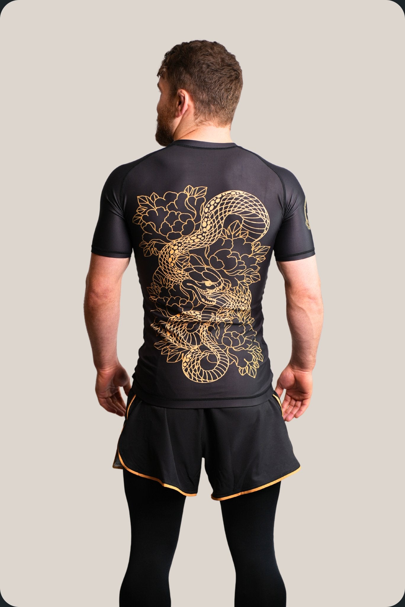 Japanese Snake Men's Rash Guard