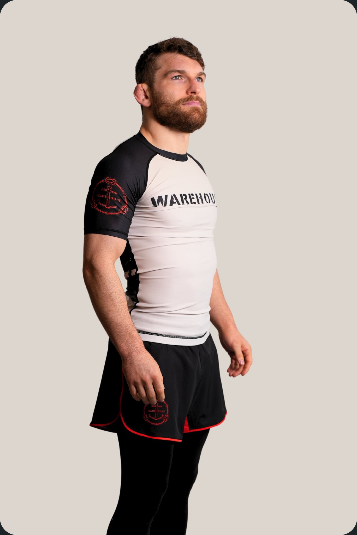 Temple Rash Guard - Men's (Short Sleeve)