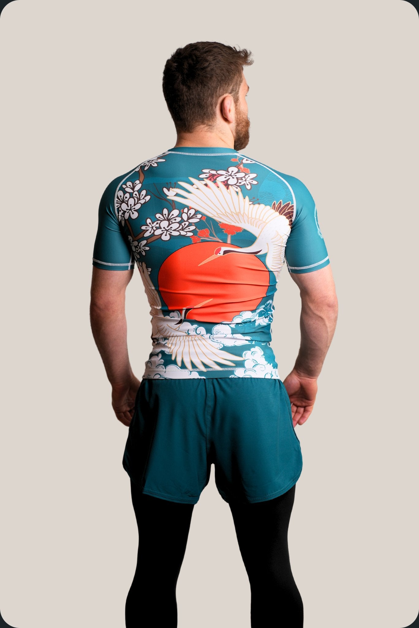 Crane Rash Guard - Mens (Short Sleeve)